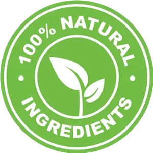 100% natural ingredients mark