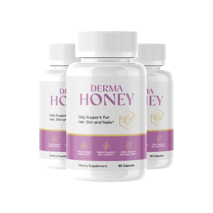 DermaHoney three bottle package